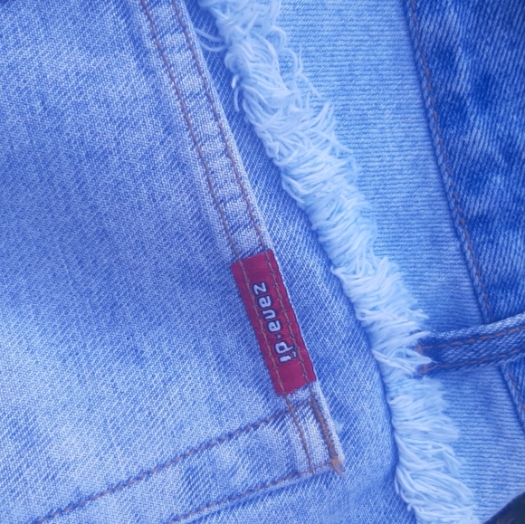 Vintage ZanaDi Patchwork Denim Jean's 7J 1990s 00s - Picture 6 of 8